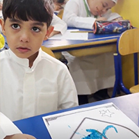 Separate classes for Arab Kindergarten students at Pakistan English School Kuwait